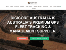 Tablet Screenshot of digicore-australia.com.au